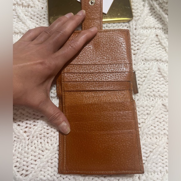 Gucci Beige GG Canvas Zip Around French Compact Wallet - Picture 9 of 12